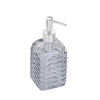 Jessar - Glass Bathroom Soap Dispenser, Clear - 76-6-00874 - Mounts For Less