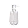 Jessar - Glass Bathroom Soap Dispenser, Clear - - Mounts For Less