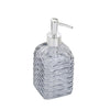 Jessar - Glass Bathroom Soap Dispenser, Clear - - Mounts For Less