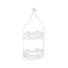 Jessar - Hanging Shower Accessory Bracket, White - 76-6-00818 - Mounts For Less