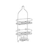 Jessar - Hanging Shower Accessory Holder, Silver - 76-6-00819 - Mounts For Less
