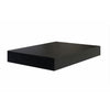 Jessar - Individual Wall Floating Shelf, 15.75" x 9.25" x 1.5", Black - - Mounts For Less