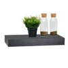 Jessar - Individual Wall Floating Shelf, 15.75" x 9.25" x 1.5", Black - - Mounts For Less