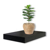 Jessar - Individual Wall Floating Shelf, 15.75" x 9.25" x 1.5", Black - - Mounts For Less