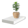 Jessar - Individual Wall Floating Shelf, 15.75" x 9.25" x 1.5", White - 76-6-01603 - Mounts For Less