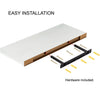 Jessar - Individual Wall Floating Shelf, 23.6" x 9.25" x 1.5", White - - Mounts For Less