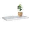 Jessar - Individual Wall Floating Shelf, 23.6" x 9.25" x 1.5", White - 76-6-01607 - Mounts For Less