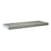 Jessar - Individual Wall Floating Shelf, 31.5" x 9.25" x 1.5", Grey - - Mounts For Less