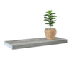 Jessar - Individual Wall Floating Shelf, 31.5" x 9.25" x 1.5", Grey - - Mounts For Less