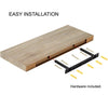 Jessar - Individual Wall Floating Shelf, 31.5" x 9.25" x 1.5", Natural - - Mounts For Less
