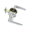 Jessar - Lever Entry Door Handle with Lock, Silver - - Mounts For Less