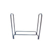 Jessar - Metal Log Holder, 122x34x124cm, From the Spirit Collection, Silver Plated - - Mounts For Less