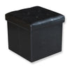 Jessar - Ottoman / Storage Footrest, Cubic, From the Austin Collection, Black - 76-6-01516 - Mounts For Less