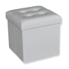 Jessar - Ottoman / Storage Footrest, Cubic, From the Austin Collection, White - 76-6-01517 - Mounts For Less
