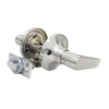 Jessar - Passage or Wardrobe Lever Door Handle, Silver - - Mounts For Less