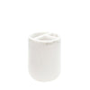Jessar - Polyresin Bathroom Toothbrush Holder, Marble Pattern - - Mounts For Less