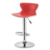 Jessar - Soho Collection Swivel Height Adjustable Stool, Set of 2, Red - 76-6-01503x2 - Mounts For Less