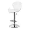 Jessar - Upper Collection Adjustable Swivel Stool, Set of 2, White - 76-6-01504x2 - Mounts For Less