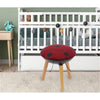 Jessar - Velvet and Wood Childrens Stool, From The Dorothy Collection, Ladybug Pattern - 76-6-01536 - Mounts For Less