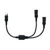 Kenwood CA-Y107MR Y-Splitter Cable For Additional KCA-RC107MR Marine Remotes, Black - - Mounts For Less