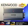 Kenwood KAC-M3001 Compact Mono Digital Amplifier, For Car, Grey - 46-KAC-M3001 - Mounts For Less