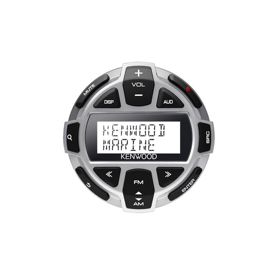 Kenwood KCA-RC55MR Wired Remote Control with Display for Kenwood Selected Marine Receiver/ Radio Tuner, Grey - 46-KCA-RC55MR - Mounts For Less
