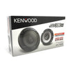 Kenwood KFC-1666S 6.5" Coaxial Speaker Sport Series 300W, For Car, Black - 46-KFC-1666S - Mounts For Less