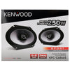 Kenwood KFC-C6866S 6 x 8" 2-Way Coaxial Speaker 250W Sport Series, For Car, Black - 46-KFC-C6866S - Mounts For Less