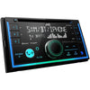 Kenwood - Multimedia Receiver with CD Player, 2-Din, Bluetooth 4.2, for Car, Black - 46-KW-R940BTS - Mounts For Less
