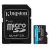 Kingston - Canvas Go MicroSD Plus Memory Card with SD Adapter, 512GB Capacity, Class 10, UHS-I, U3, V30, A2 - 78-135244 - Mounts For Less