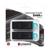 Kingston - Exodia DataTraveler USB Flash Drive, USB 3.2 GEN 1, 64GB Capacity, Pack of 2 - 78-138721 - Mounts For Less