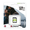 Kingston SDXC Card Canvas Select Plus 100 Mb Reeding C10 UHS-I U3 V10 - 128 GB - 78-134373 - Mounts For Less