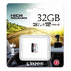 Kingston Technology 131815 32GB MicroSDHC Endurance 95R/30W C10 A1 UHS-1 - 78-131815 - Mounts For Less
