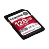 Kingston Technology - Canvas React Plus SD Memory Card, 128GB Capacity, UHS-II 4K/8K - 78-139491 - Mounts For Less