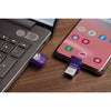 Kingston Technology - DataTraveler MicroDuo 3C Dual Interface USB-C and USB-A USB Flash Drive, USB 3.2 GEN 1, 128GB Capacity - 78-139873 - Mounts For Less