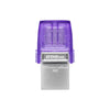 Kingston Technology - DataTraveler MicroDuo 3C Dual Interface USB-C and USB-A USB Flash Drive, USB 3.2 GEN 1, 256GB Capacity - 78-139872 - Mounts For Less