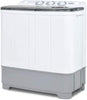 Kuppet Compact Washing Machine 2 in 1 Twin Tub Washer and Spin Dryer White and Grey - 39-9202800300 - Mounts For Less