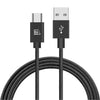 LAX - 6 Feet USB Type-C to USB-A Cable, Braided and Durable, Black - 78-131499 - Mounts For Less