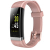 LetsCom - Fitness Tracker/ Smart Watch with Color Screen and Heart Rate Monitor, Pink - 67-CEID131-PK - Mounts For Less