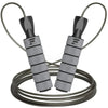 LetsFit - Jump Rope with Foam Handles, Adjustable Length, Grey - 67-CELF-JR01-06 - Mounts For Less