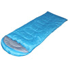 Life Style Nature - Polyester Sleeping Bag, 180 x 75cm, Designed for a Maximum Temperature of 6 Degrees, Blue and Gray - 65-350033 - Mounts For Less