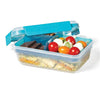 LocknLock - Set of 2 Bento EasyLunch Containers, 946mL Capacity, Blue - 65-370421x2 - Mounts For Less