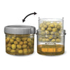 LocknLock - Set of 2 Marinade Containers, 500mL Capacity, Gray - 65-370505x2 - Mounts For Less