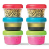 LocknLock - Set of 6 Mini EasyLunch Containers, 30mL Capacity, Multicolor - 65-370425x2 - Mounts For Less