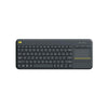 Logitech K400 Wireless Keyboard With French Touchpad, For Computer or Smart TV Black - 40-1932SCF0FTQ9 - Mounts For Less