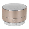M Urban - Portable Speaker, Bluetooth 4.1, Aluminum with LED Lights and Hands-Free Calling, Gold - 67-PM72933 - Mounts For Less