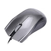 Marvo Office - Wired Optical Mouse with 3 Buttons, DPI: 1200, Gray - 95-DMS001BK - Mounts For Less