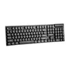 Marvo Office - Wireless Keyboard and Mouse Set, 104 Keys, English Language, 1000 DPI, Black - 95-DCM002WEBK - Mounts For Less