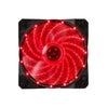 Marvo Pro - Case Cooling PC Fan, 120mm, 9 Blades & 15 LEDs, Red - 95-FN10RD - Mounts For Less