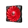 Marvo Pro - Case Cooling PC Fan, 120mm, 9 Blades & 15 LEDs, Red - 95-FN10RD - Mounts For Less